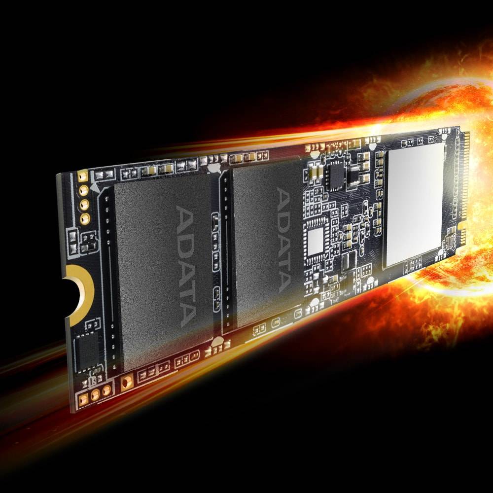 ジャンク品　ADATA SX8100NP 2TB SSD SSD 2TB Adata SX8100NP M.2 NVMe PCIe Gen3x4 - Ổ cứng lưu trữ thế